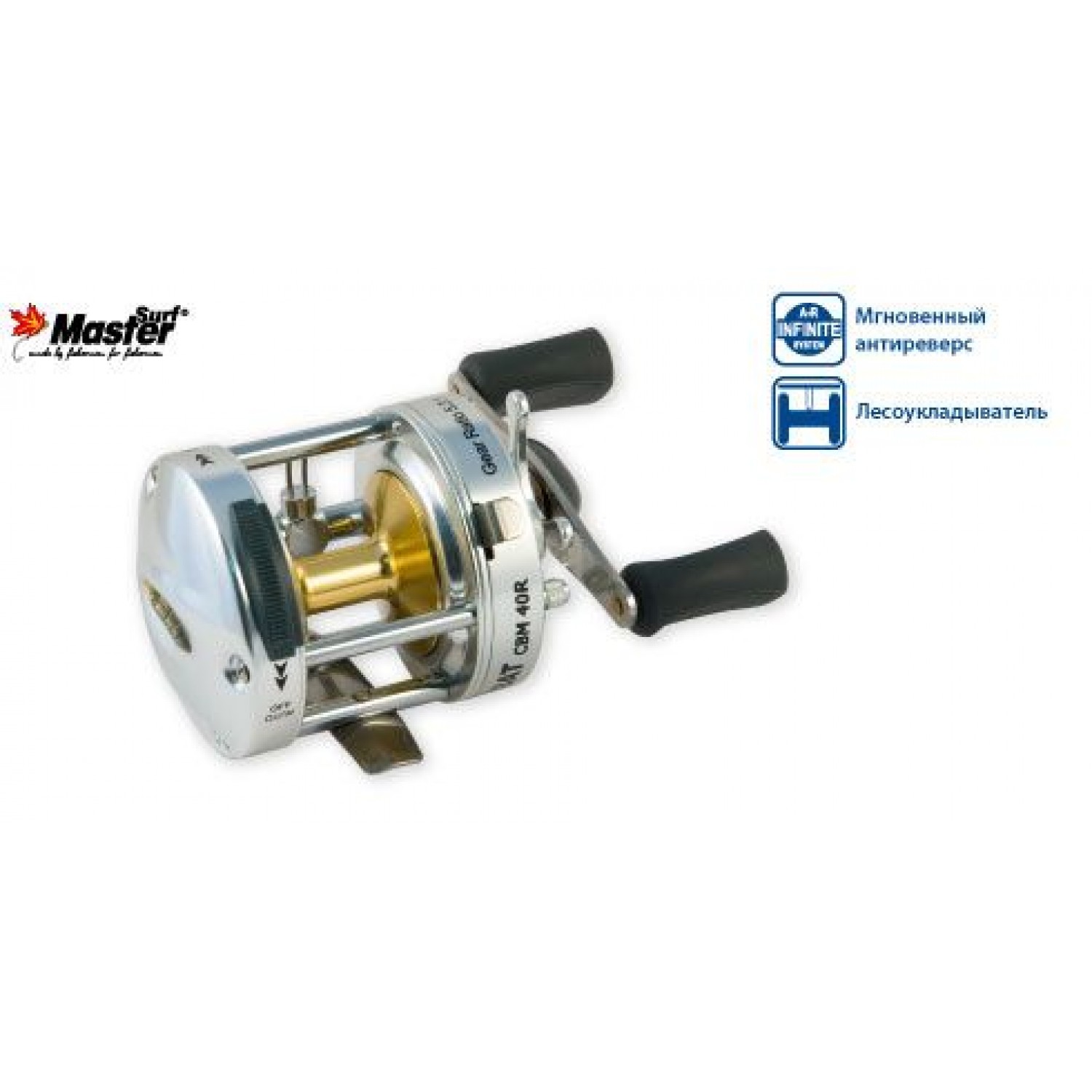 Покупка Катушка мультипликаторная SURF MASTER Combat 40R, 3 ш.п. в Минске Беларуси